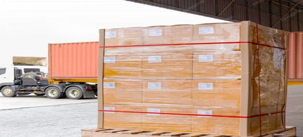 Réception de matériel palettisé en zone portuaire
